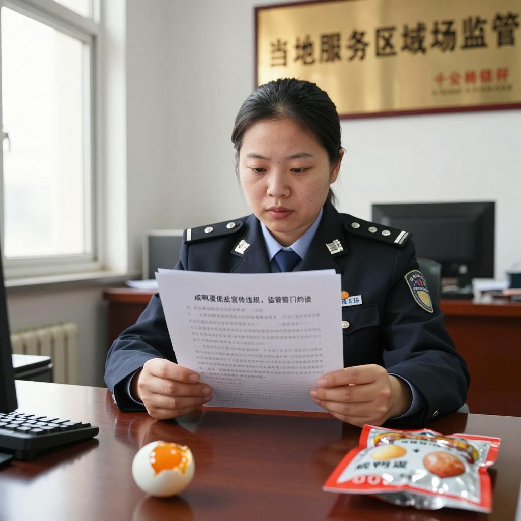 咸鸭蛋低盐宣传违规，监管部门约谈整改-云溯流哉互尼烹饪网