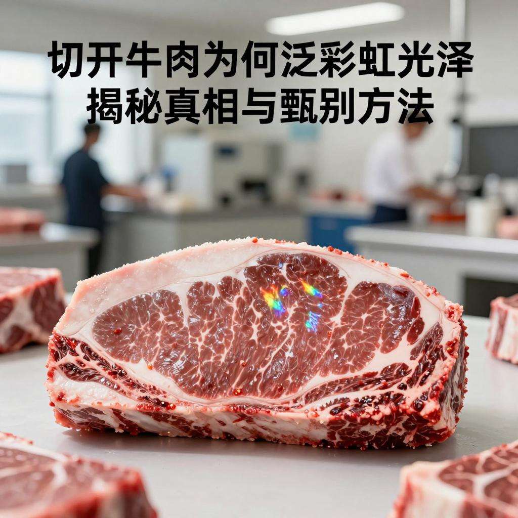 切开牛肉为何泛彩虹光泽？揭秘真相与甄别方法-哉互尼烹饪网