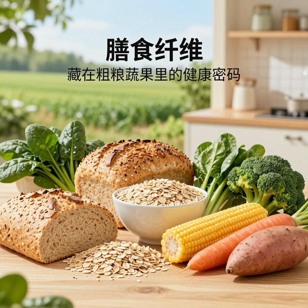 膳食纤维：藏在粗粮蔬果里的健康密码