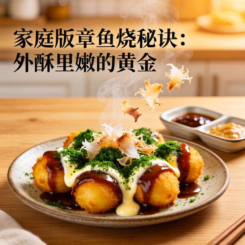 家庭版章鱼烧秘诀：外酥里嫩的黄金配比与技巧-哉互尼烹饪网