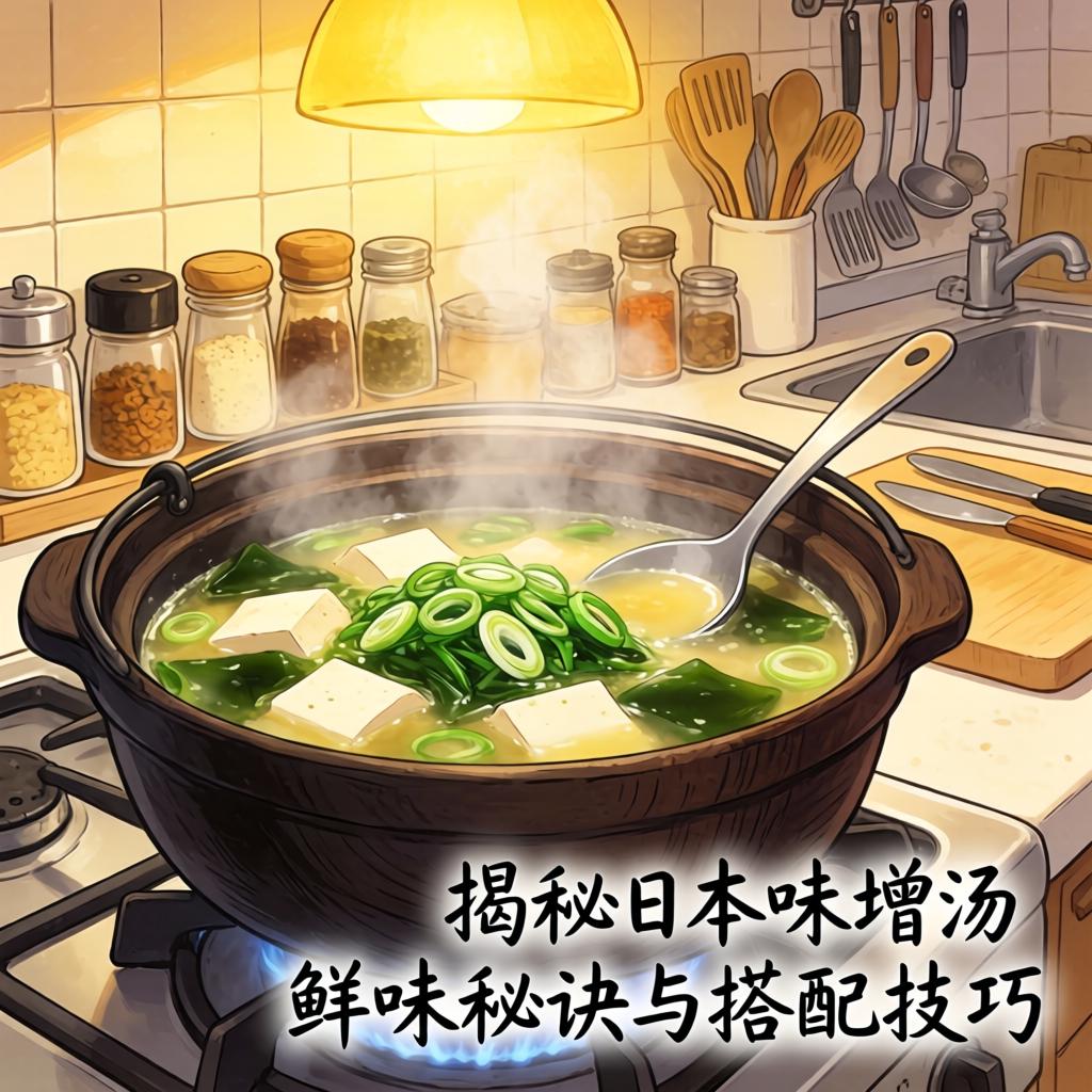 揭秘日本味增汤鲜味秘诀与搭配技巧-哉互尼烹饪网