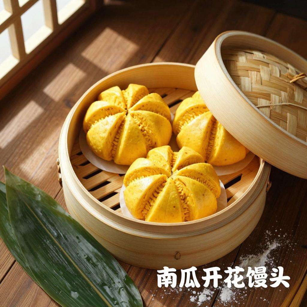 南瓜开花馒头