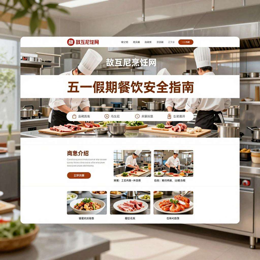 五一假期餐饮安全指南：科学饮食预防风险-哉互尼烹饪网