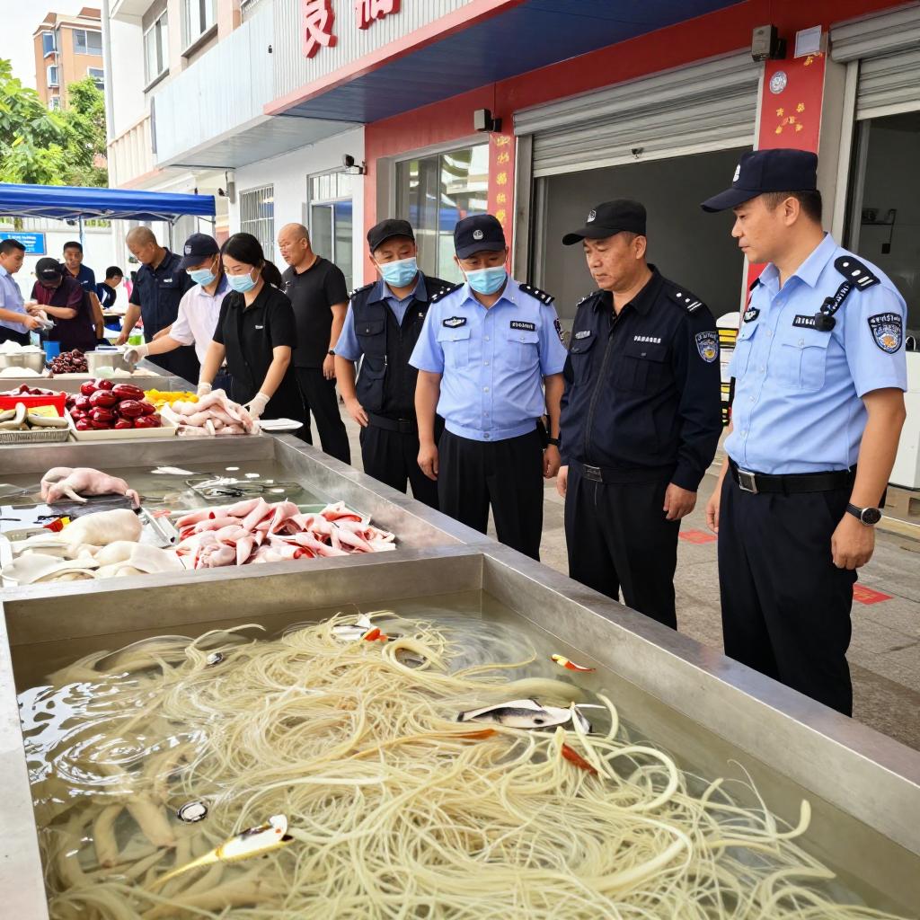 南江县开展食品安全专项检查 督导泡发畜禽与水产品安全-哉互尼烹饪网
