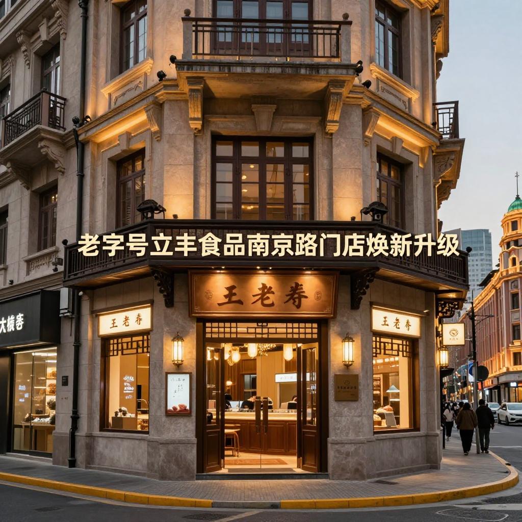 老字号立丰食品南京路门店焕新升级，重塑海派文化体验空间-哉互尼烹饪网