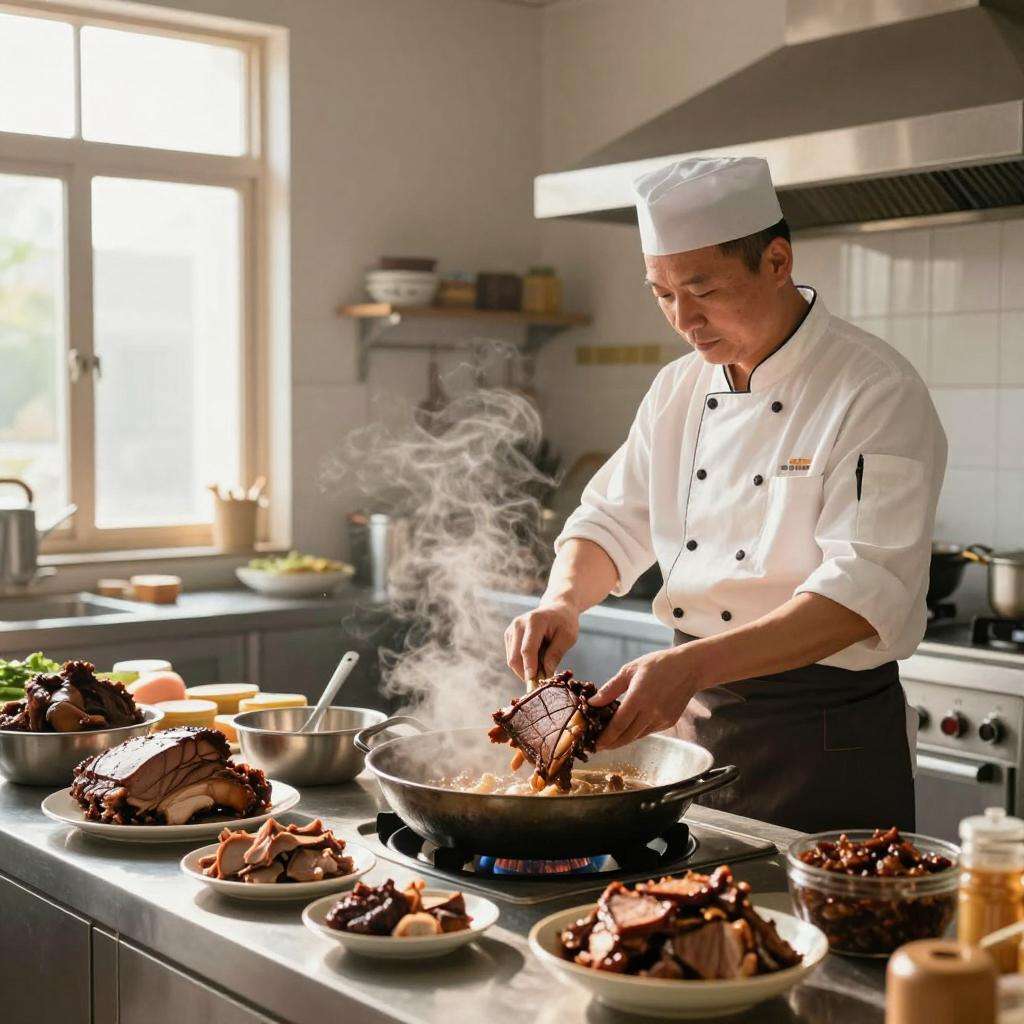 家庭卤肉制作全攻略，掌握技巧轻松做出美味卤肉-云溯流哉互尼烹饪网