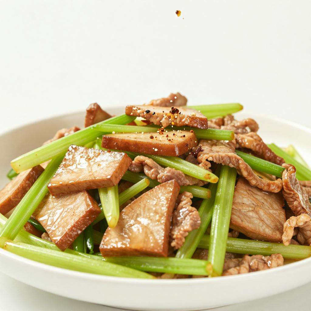 攸县香干芹菜炒肉怎么炒才够味-哉互尼烹饪网 攸县香干芹菜炒肉怎么炒才够味-哉互尼烹饪网第二张图