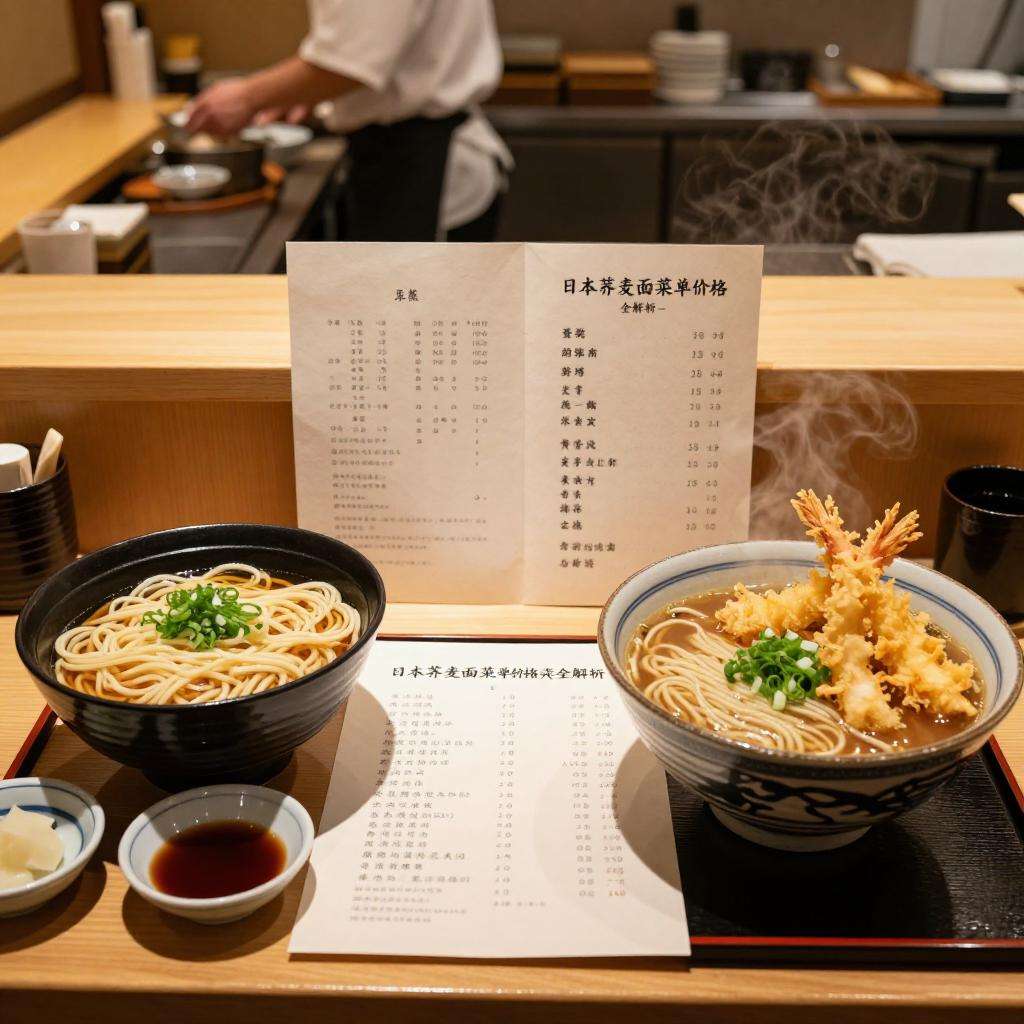 日本荞麦面菜单价格差异全解析-哉互尼烹饪网