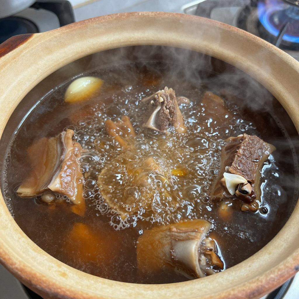 马来西亚肉骨茶正宗吃法，掌握香料比例与炖煮技巧-哉互尼烹饪网第二张图