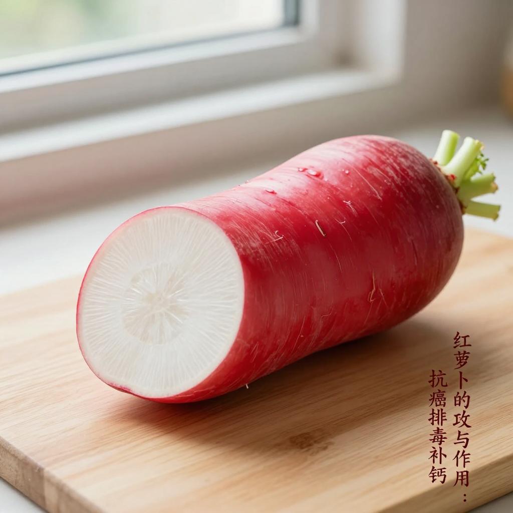 红萝卜的功效与作用：抗癌排毒补钙，生吃效果更佳-哉互尼烹饪网