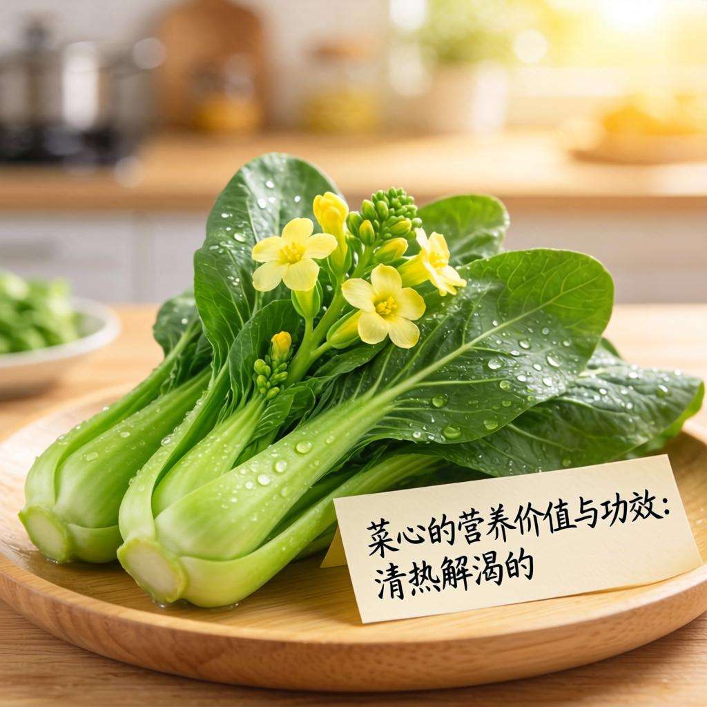 菜心的营养价值与功效：清热解渴的养生佳品-哉互尼烹饪网