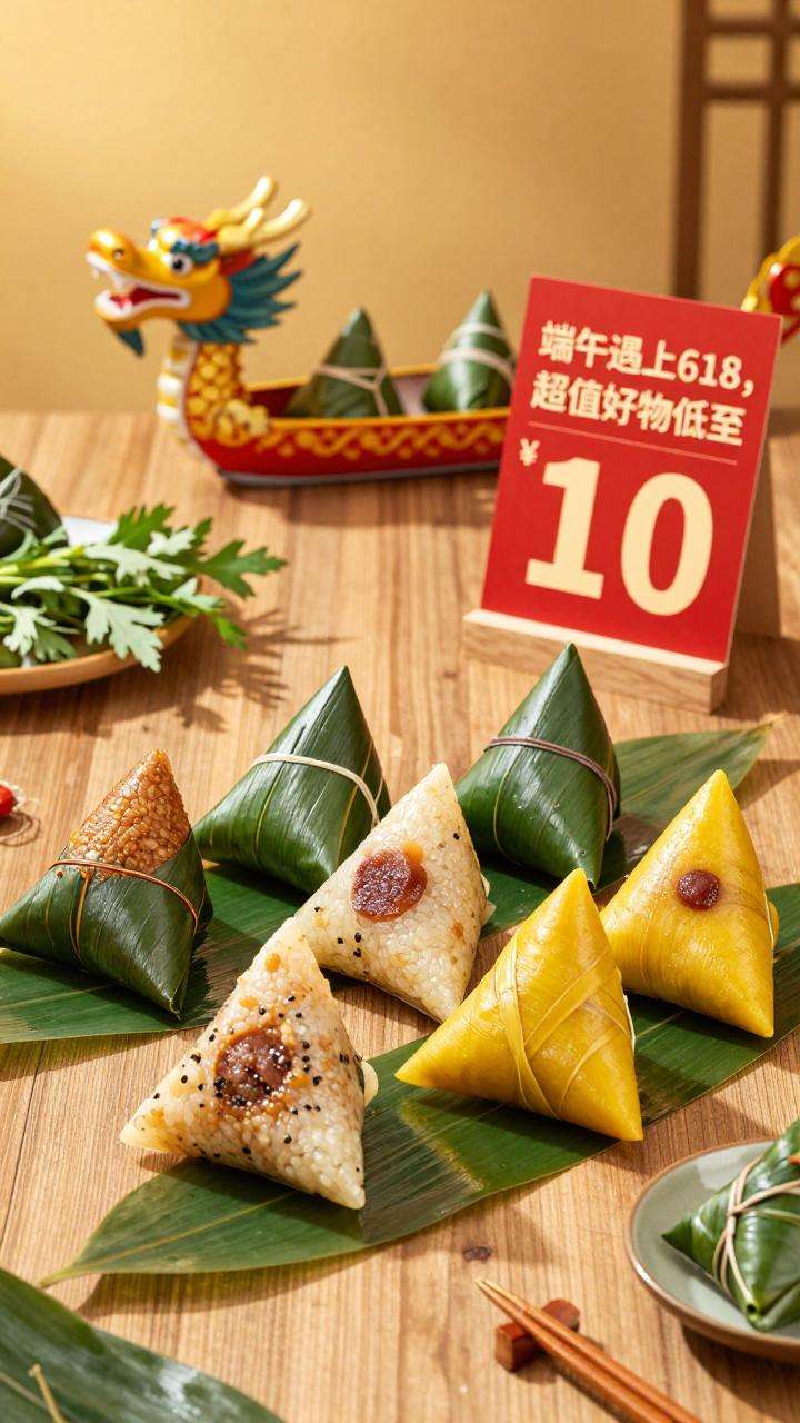 端午遇上618，超值好物低至10.9元带你嗨购狂欢-哉互尼烹饪网