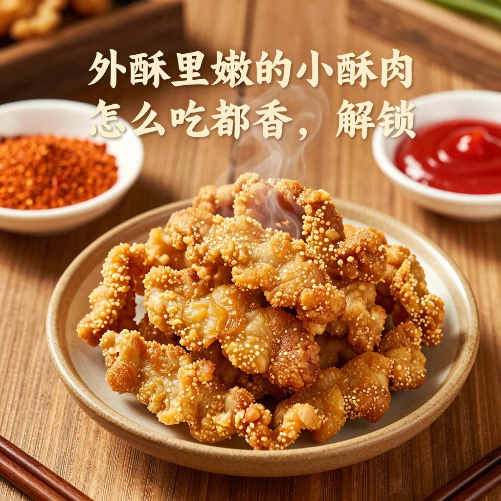 外酥里嫩的小酥肉怎么吃都香，解锁多种风味吃法-云溯流哉互尼烹饪网