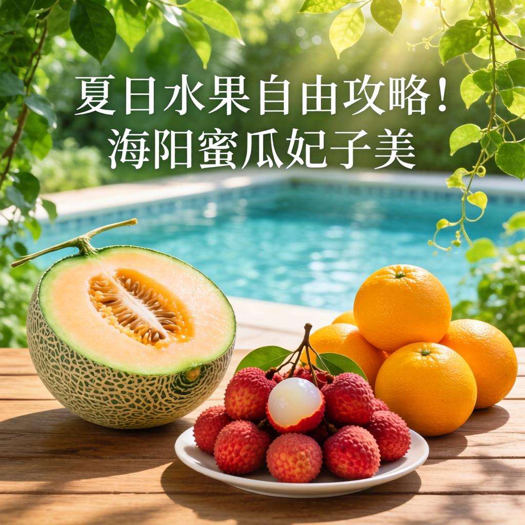 夏日水果自由攻略！海阳蜜瓜妃子笑脐橙特惠来袭-哉互尼烹饪网