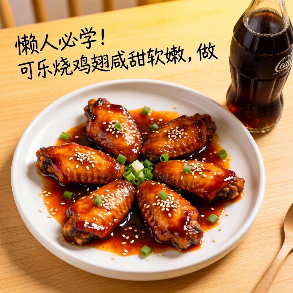 懒人必学！可乐烧鸡翅咸甜软嫩，做法超简单-哉互尼烹饪网