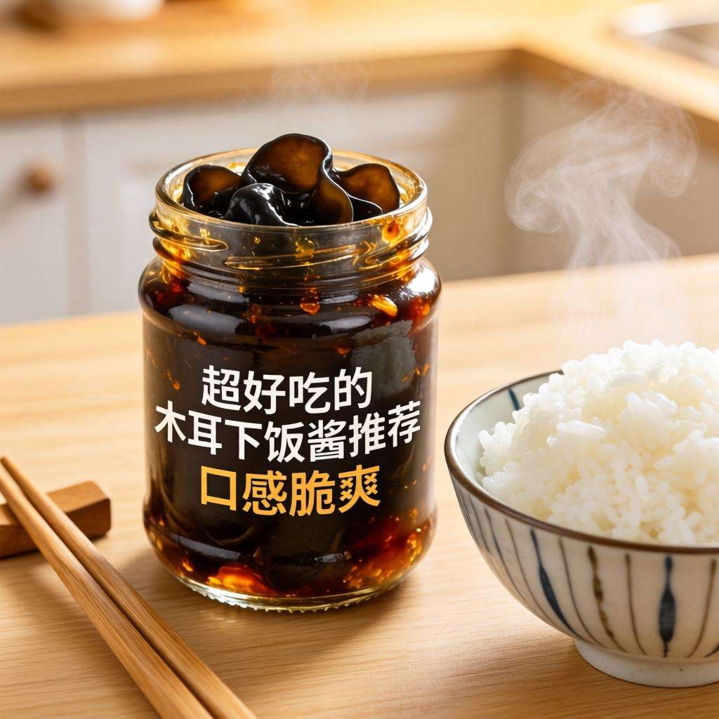 超好吃的木耳下饭酱推荐 口感脆爽营养丰富-云溯流哉互尼烹饪网