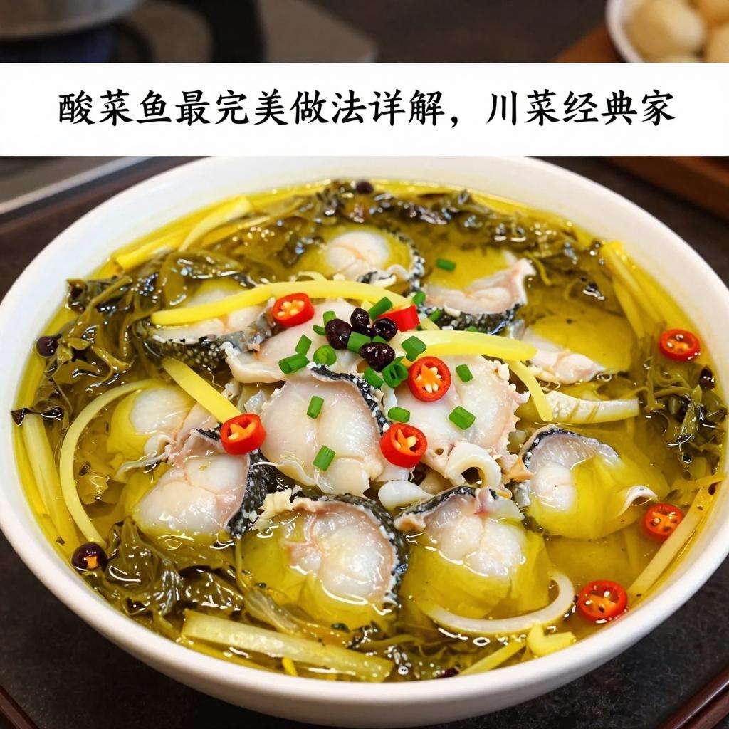 酸菜鱼最完美做法详解，川菜经典家常制作技巧全攻略-哉互尼烹饪网