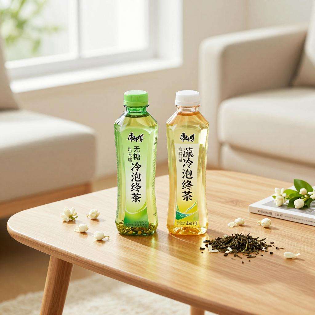康师傅推出无糖冷泡绿茶和茉莉花茶新品-哉互尼烹饪网