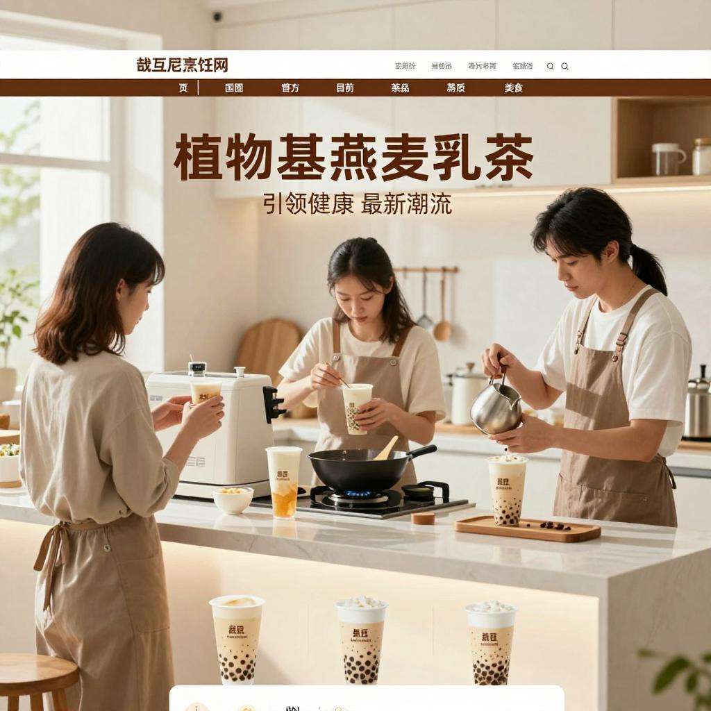 植物基燕麦乳茶引领健康新潮流，国潮品牌创新突破传统奶茶局限-哉互尼烹饪网