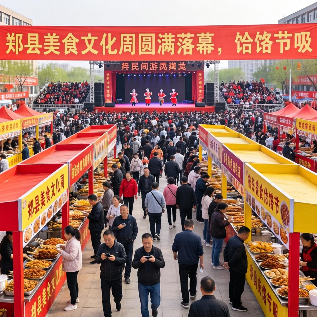 郏县美食文化周圆满落幕，饸饹节吸引40万游客成交千万-哉互尼烹饪网