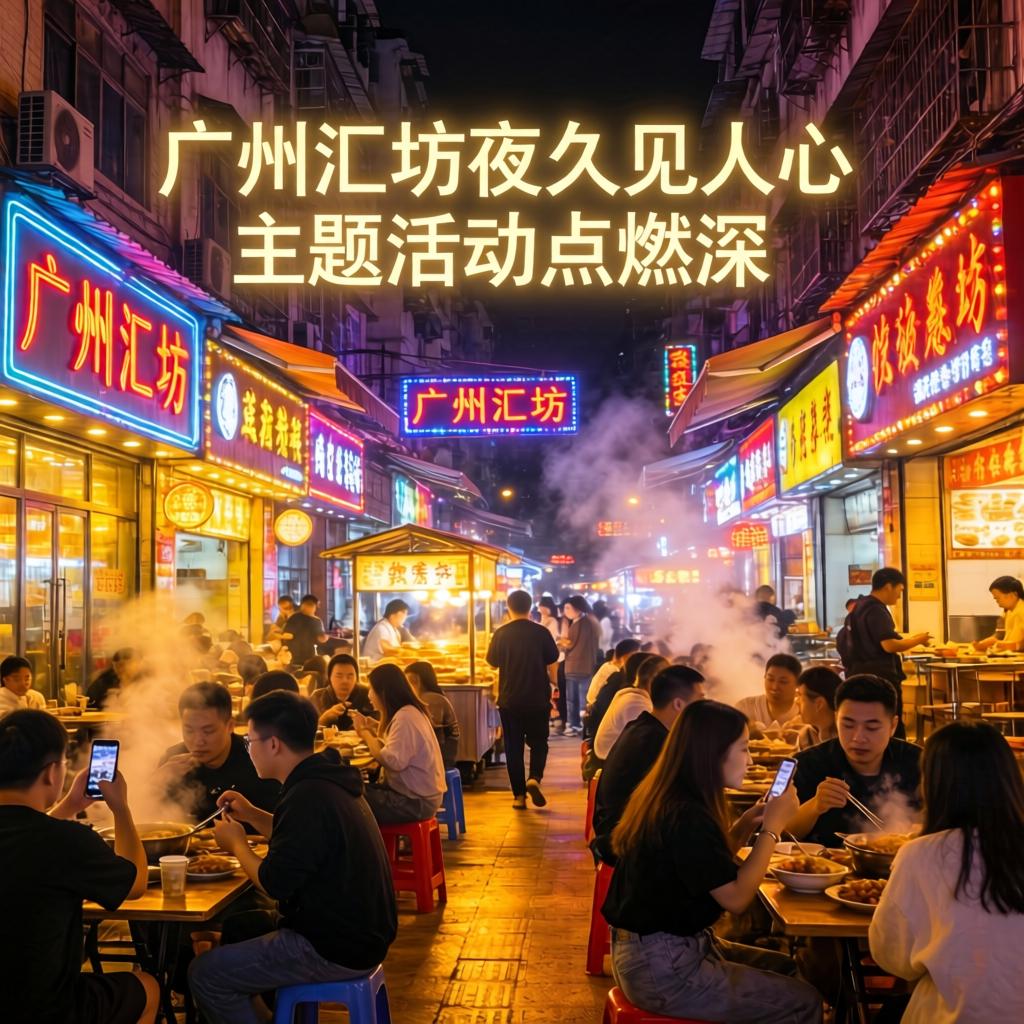 广州汇坊夜久见人心主题活动点燃深夜经济新热潮-哉互尼烹饪网
