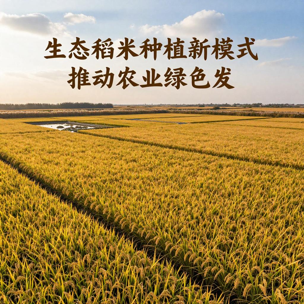 生态稻米种植新模式推动农业绿色发展-哉互尼烹饪网