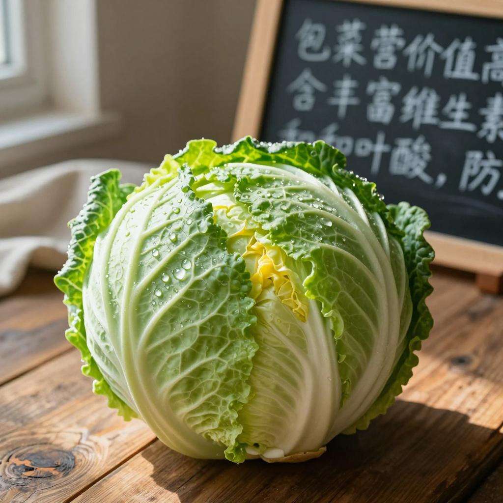包菜营养价值高含丰富维C和叶酸，防衰老抗氧化强免疫力-哉互尼烹饪网