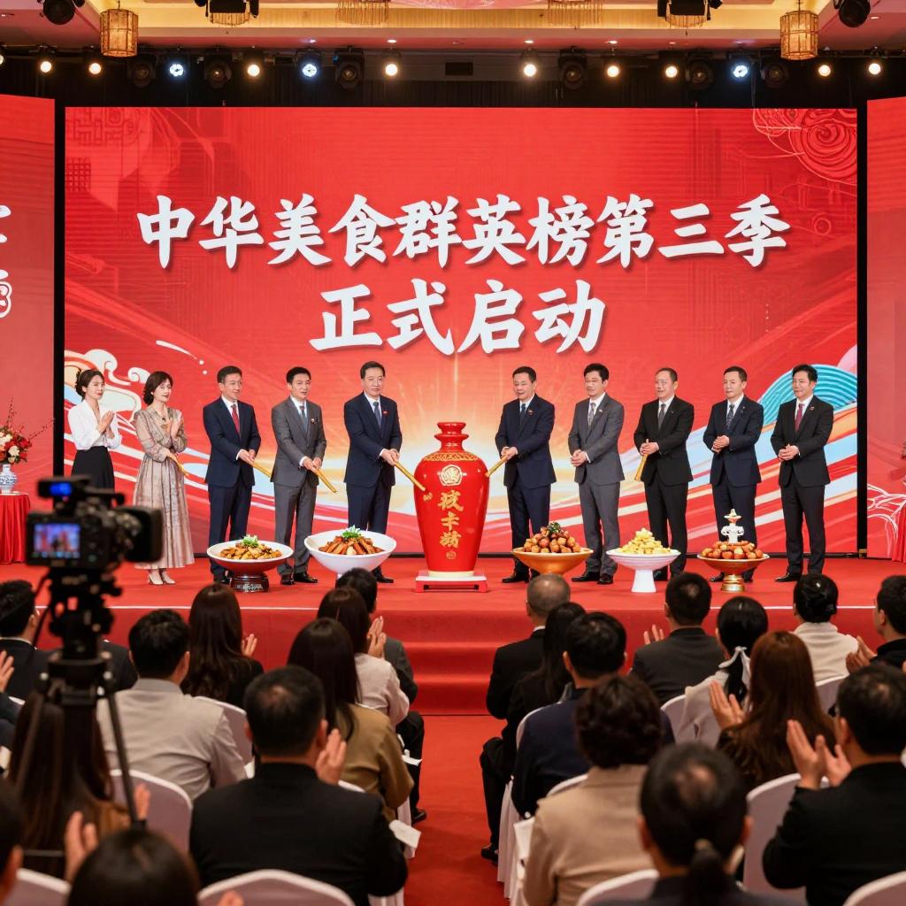 中华美食群英榜第三季正式启动，酒食文化深度融合传承中国味道-哉互尼烹饪网