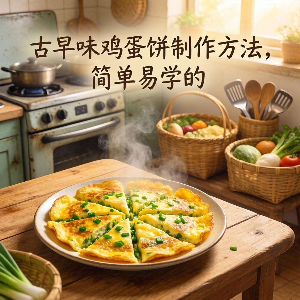 古早味鸡蛋饼制作方法，简单易学的经典早餐配方-云溯流哉互尼烹饪网