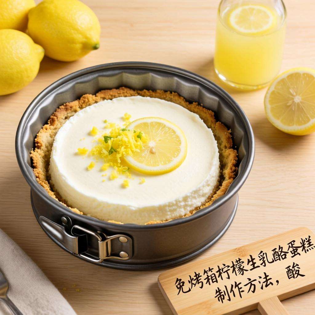 免烤箱柠檬生乳酪蛋糕制作方法，酸甜口感在家轻松做-哉互尼烹饪网