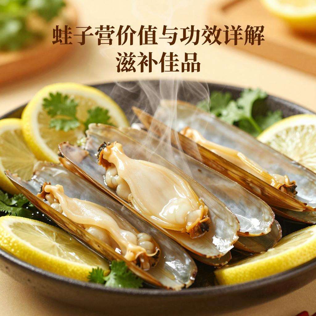 蛏子营养价值与功效详解 滋补佳品助力健康生活-哉互尼烹饪网