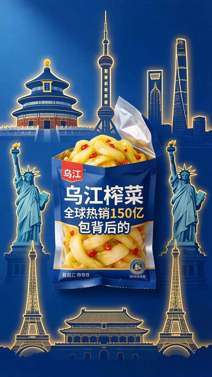 乌江榨菜全球热销150亿包背后的产业成功密码-云溯流哉互尼烹饪网