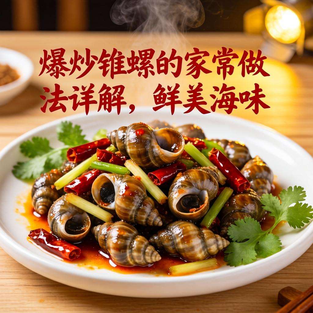 爆炒锥螺的家常做法详解，鲜美海味轻松上桌-云溯流哉互尼烹饪网