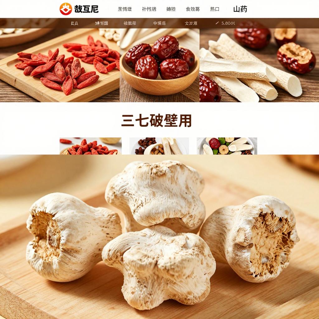 三七破壁饮片的功效与多种养生搭配方法-哉互尼烹饪网