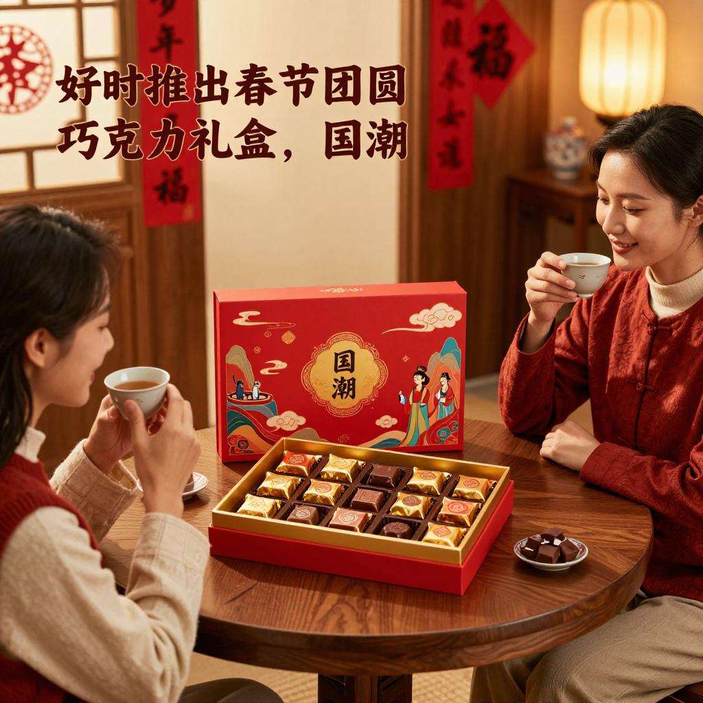 好时推出春节团圆巧克力礼盒，国潮唐风包装引领新年团聚新体验-云溯流哉互尼烹饪网