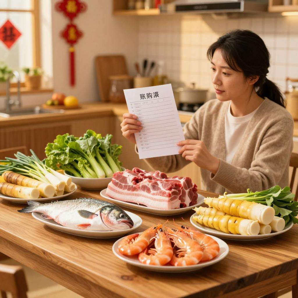 年夜饭食材采购攻略，优质生鲜年货节优惠购买指南-云溯流哉互尼烹饪网