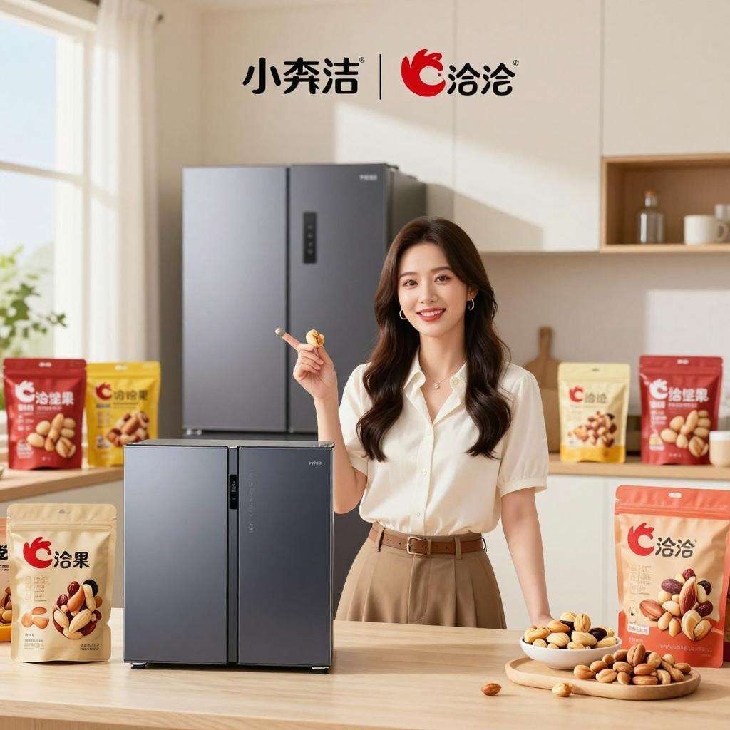 小天鹅冰箱携手洽洽坚果跨界直播 诠释女性鲜活生活态度-哉互尼烹饪网