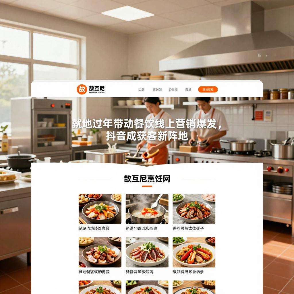 就地过年带动餐饮线上营销爆发，抖音成获客新阵地-哉互尼烹饪网