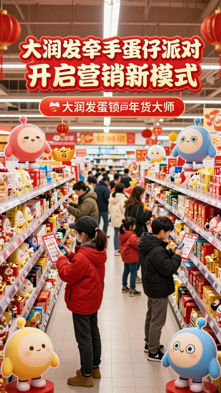 大润发牵手蛋仔派对开启IP营销新模式