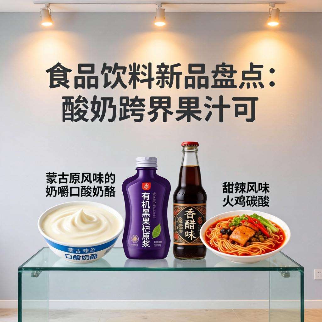食品饮料新品盘点：酸奶跨界果汁可乐，巨头营收增长亮眼