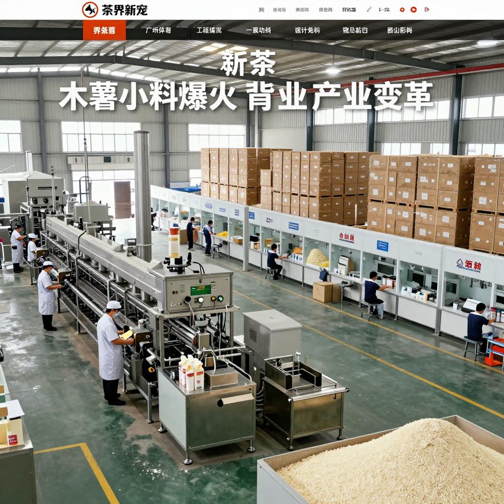 奶茶界新宠木薯小料爆火背后的产业变革