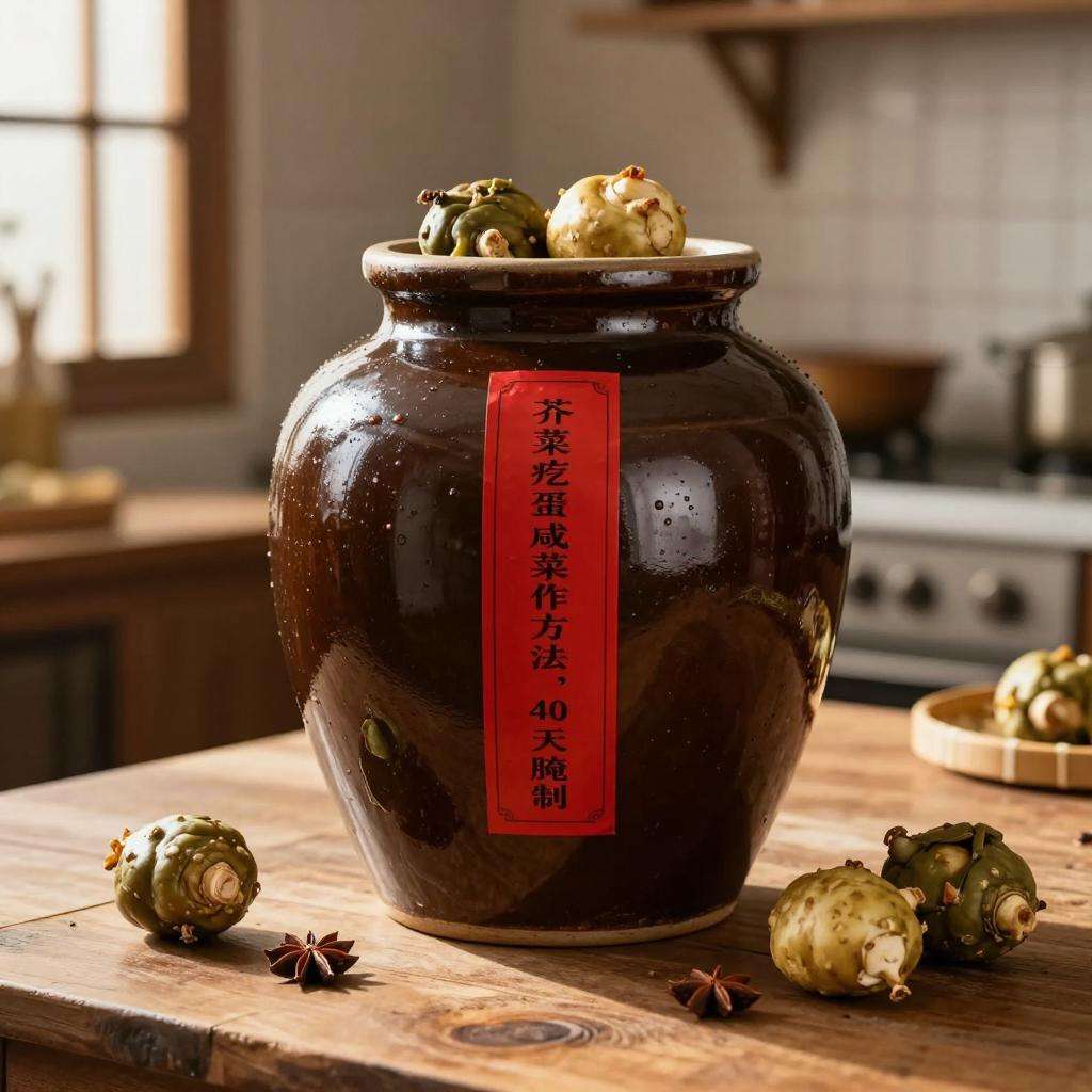 芥菜疙瘩咸菜制作方法，40天腌制正宗东北风味