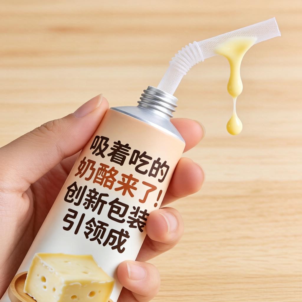 吸着吃的奶酪来了！Kiri创新包装引领成人零食新潮流
