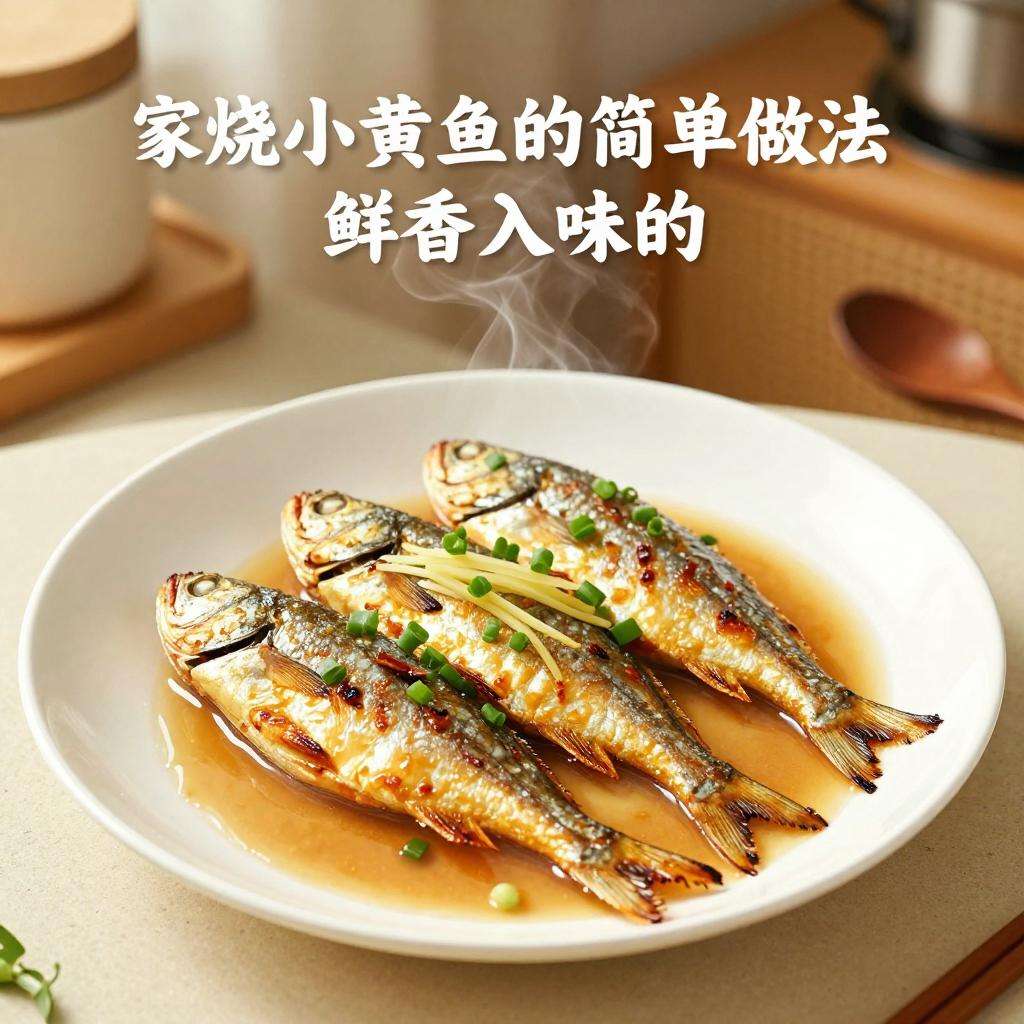 家烧小黄鱼的简单做法 鲜香入味的家庭美食制作技巧