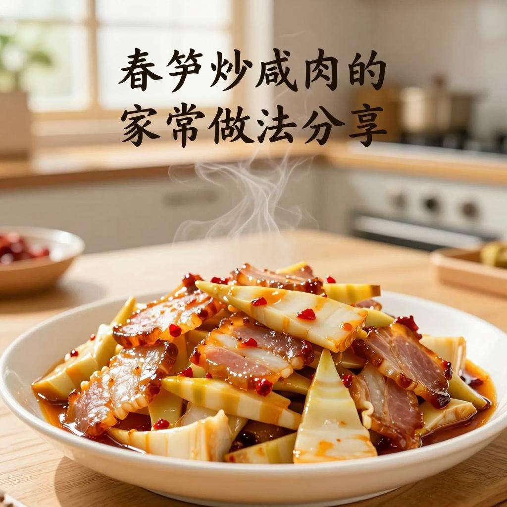 春笋炒咸肉的家常做法分享