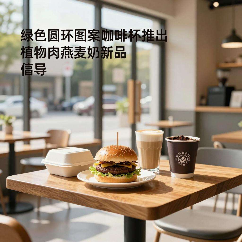 星巴克推出植物肉燕麦奶新品 倡导环保生活方式