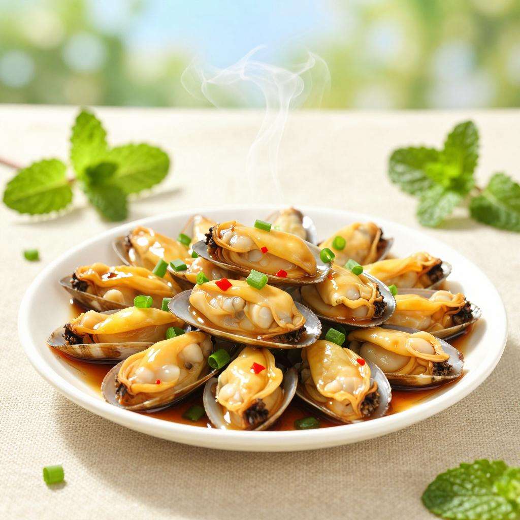 夏日清爽蒸菜推荐：正宗葱油蛏子制作方法