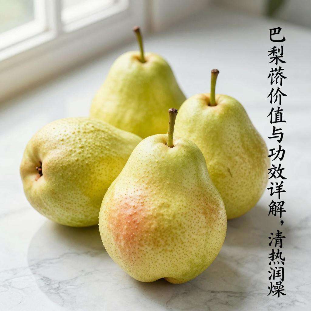 巴梨营养价值与功效详解，清热润燥护心降压佳品