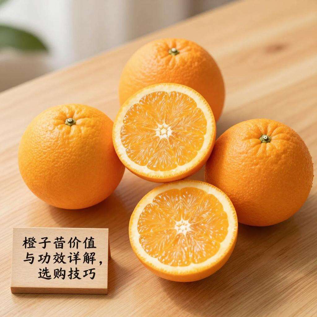 橙子营养价值与功效详解，选购技巧与食用注意事项