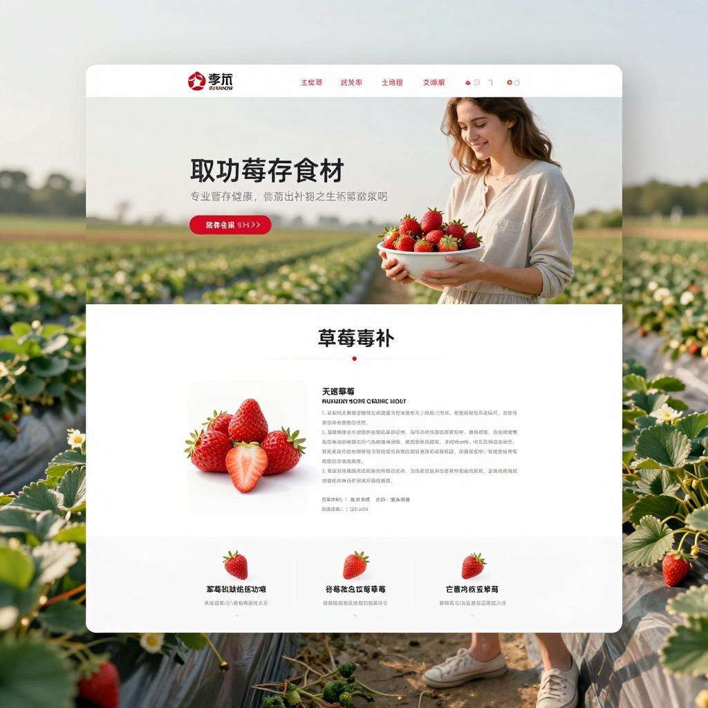 草莓的功效与营养价值详解，挑选储存全攻略